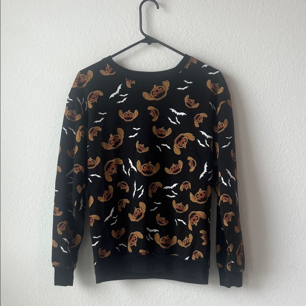 Halloween Lilo & Stitch Sweatshirt - Juniors M 7/9